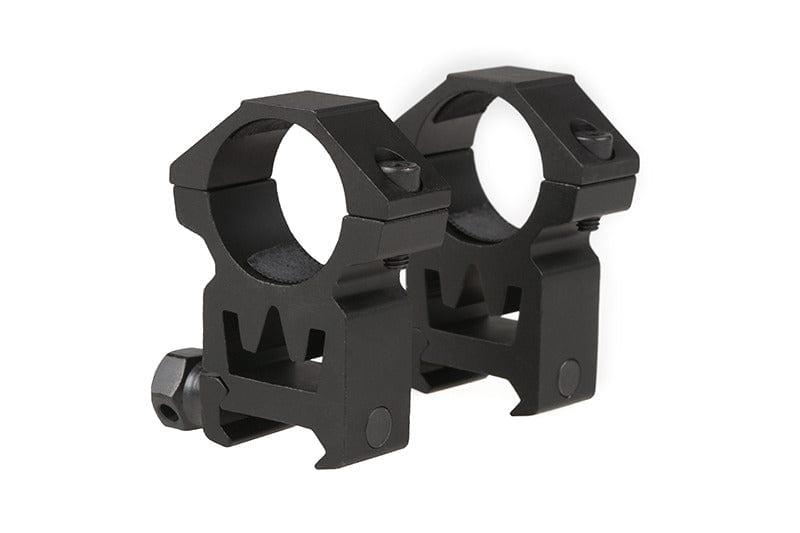 Two-part 25mm optics mount for RIS rail (high)-Theta Optics-Airsoft Mania Europe