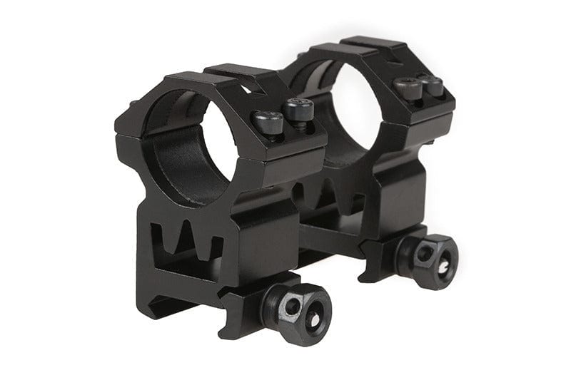Two-part 25mm optics mount for RIS rail (high)-Theta Optics-Airsoft Mania Europe
