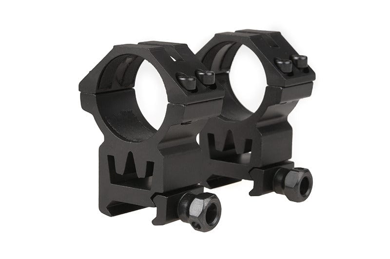 Two-part 30mm optics mount for RIS rail (high)-Theta Optics-Airsoft Mania Europe