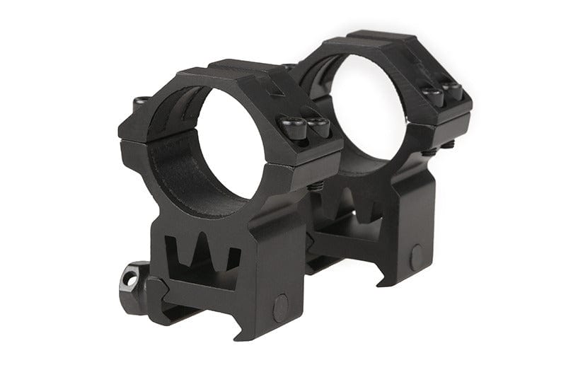Two-part 30mm optics mount for RIS rail (high)-Theta Optics-Airsoft Mania Europe