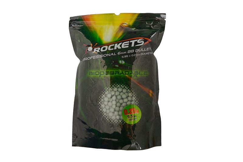Rockets BIO 0,20g BBs - 0,5kg - DARK GREEN