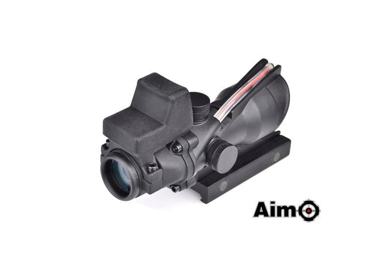 4X32C ACOG (Fiber Optics Illumination Sight + RMR) Replica - Black