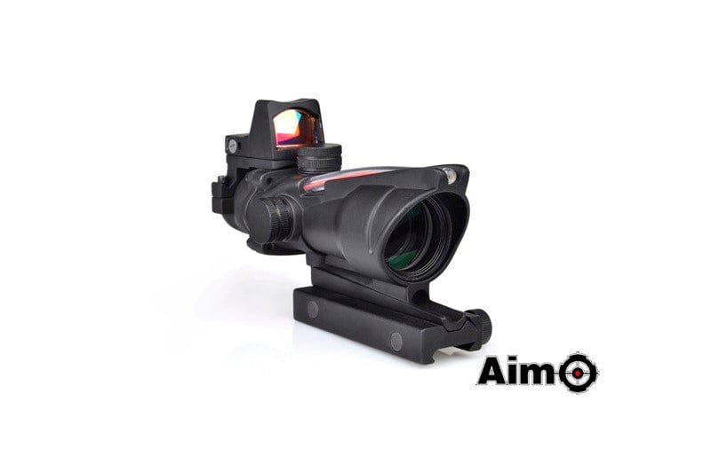 4X32C ACOG (Fiber Optics Illumination Sight + RMR) Replica - Black