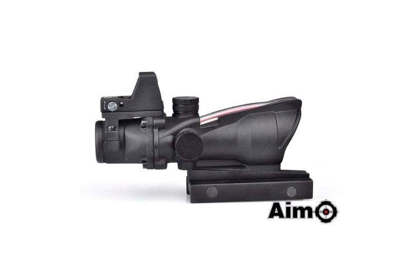 4X32C ACOG (Fiber Optics Illumination Sight + RMR) Replica - Black