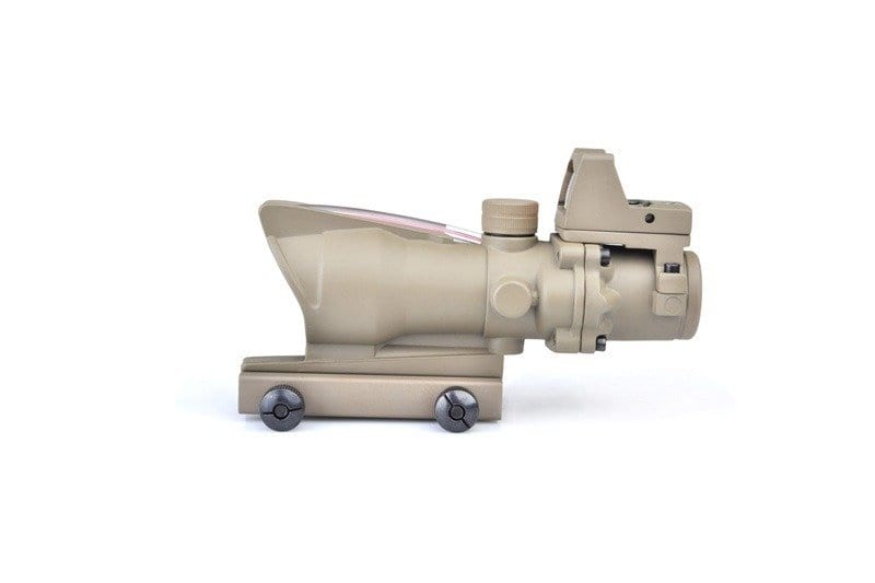 4X32C ACOG (Fibre Optics Illumination + RMR Sight) - Tan