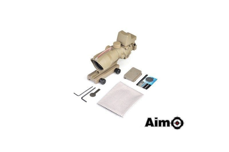 4X32C ACOG (Fibre Optics Illumination + RMR Sight) - Tan