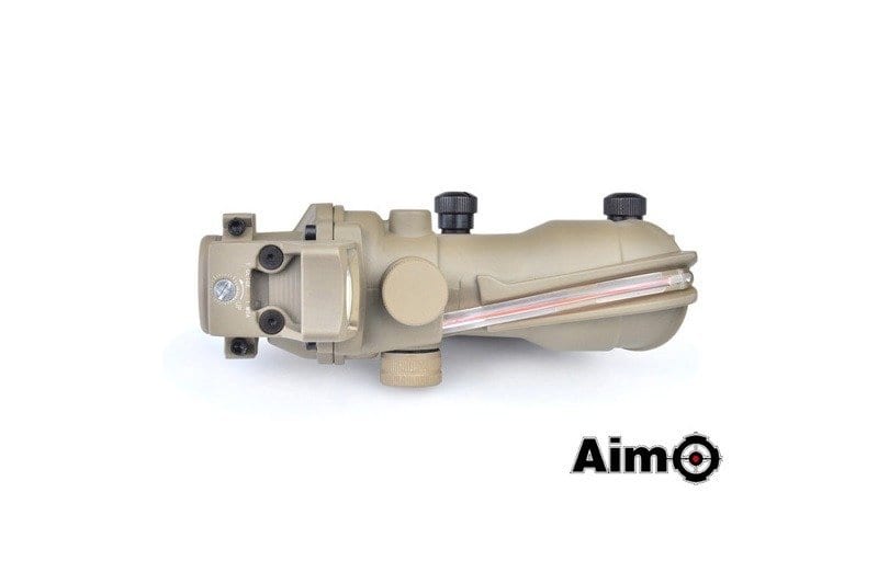 4X32C ACOG (Fibre Optics Illumination + RMR Sight) - Tan