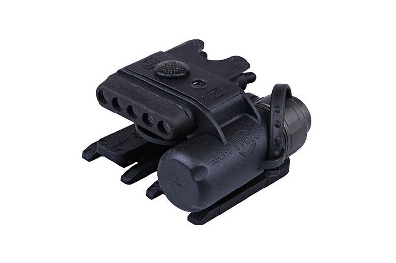 HLS Gen.3 (Red) Helmet Lamp – Black