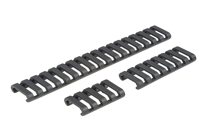Set of RIS rail covering panels - black