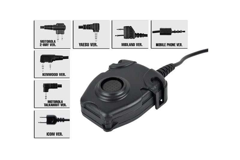 PTT zPeltor Military plug (Midland)