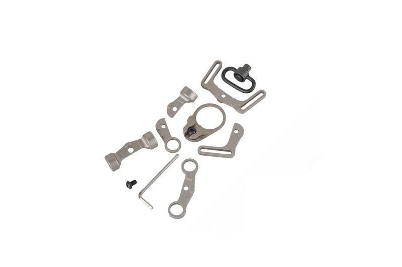 RIS rail universal attachment point - black