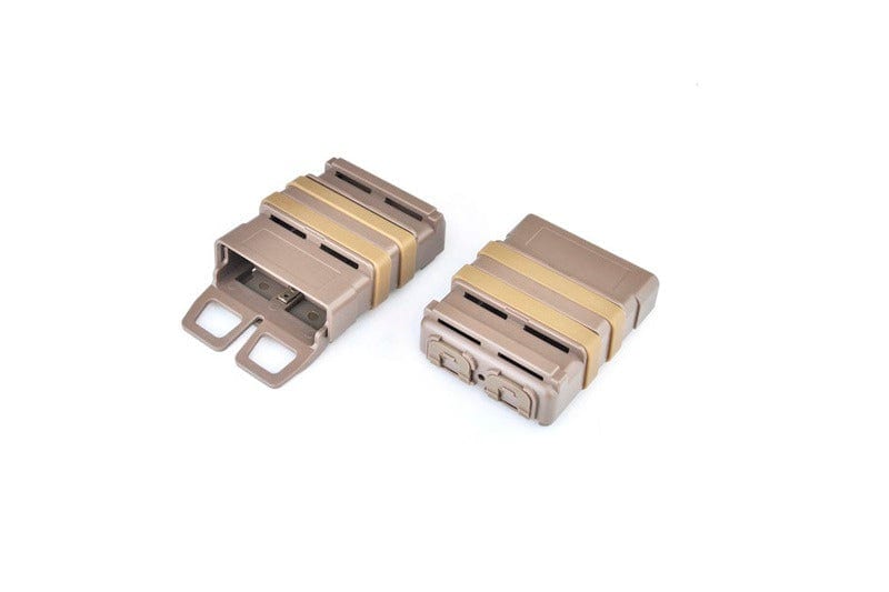 OpenTop STANAG double mag pouches - Dark Earth