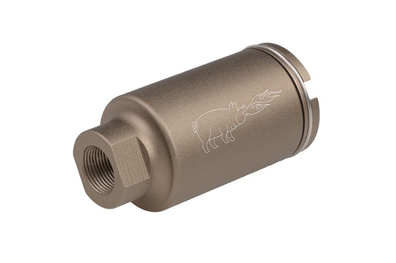 Flash hider / exit gas concentrator Skull Frog Mini - DE by Element on Airsoft Mania Europe