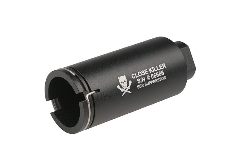 Close Killer Gas Concentrating Flash Hider - Black