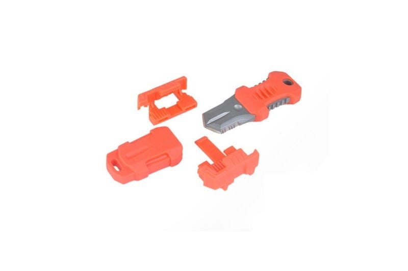 Tactical Pocket Knife - orange by Element on Airsoft Mania Europe