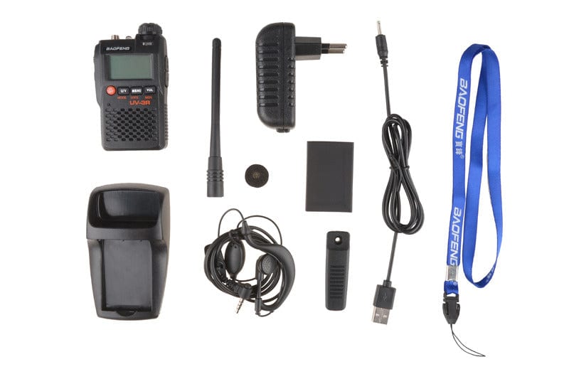Manual Dual Band Radio UV-3R - (VHF / UHF) 2W