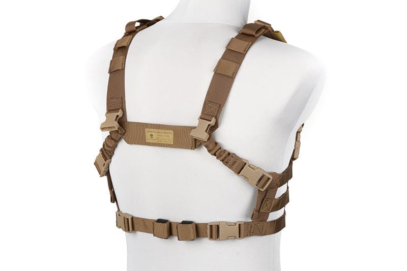 Tactical Low Profile Chest Rig - Coyote Brown