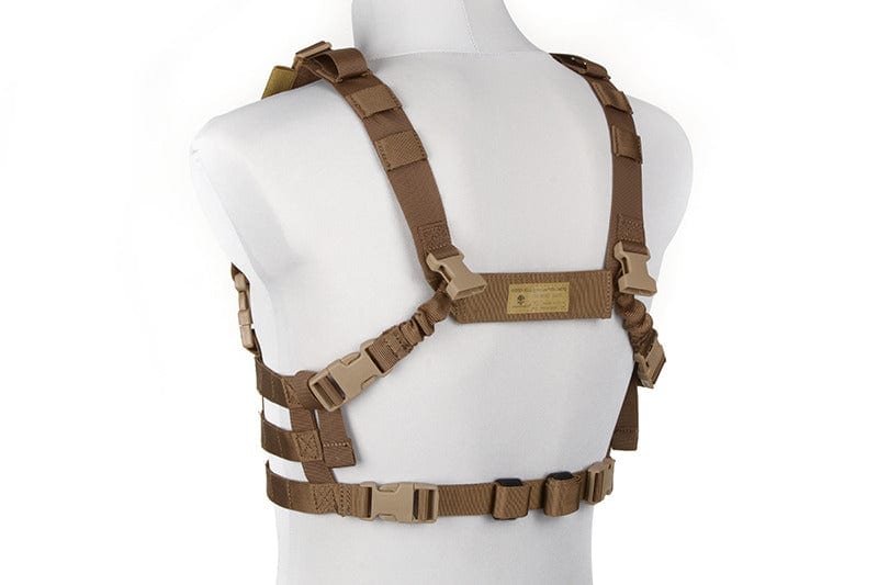 Tactical Low Profile Chest Rig - Coyote Brown