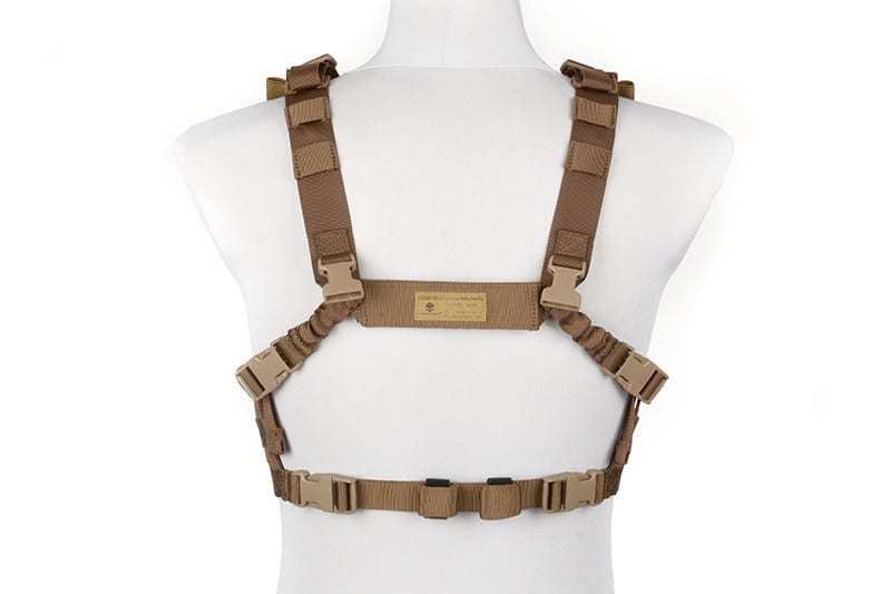 Tactical Low Profile Chest Rig - Coyote Brown