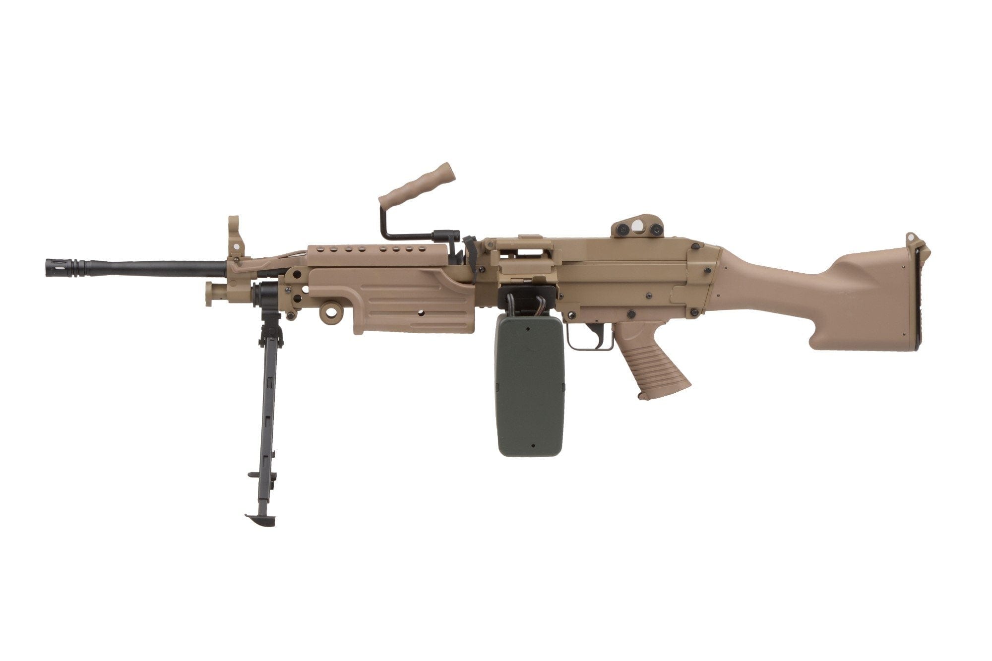 H.M.G. MK2 machine gun replica - tan by A&K on Airsoft Mania Europe