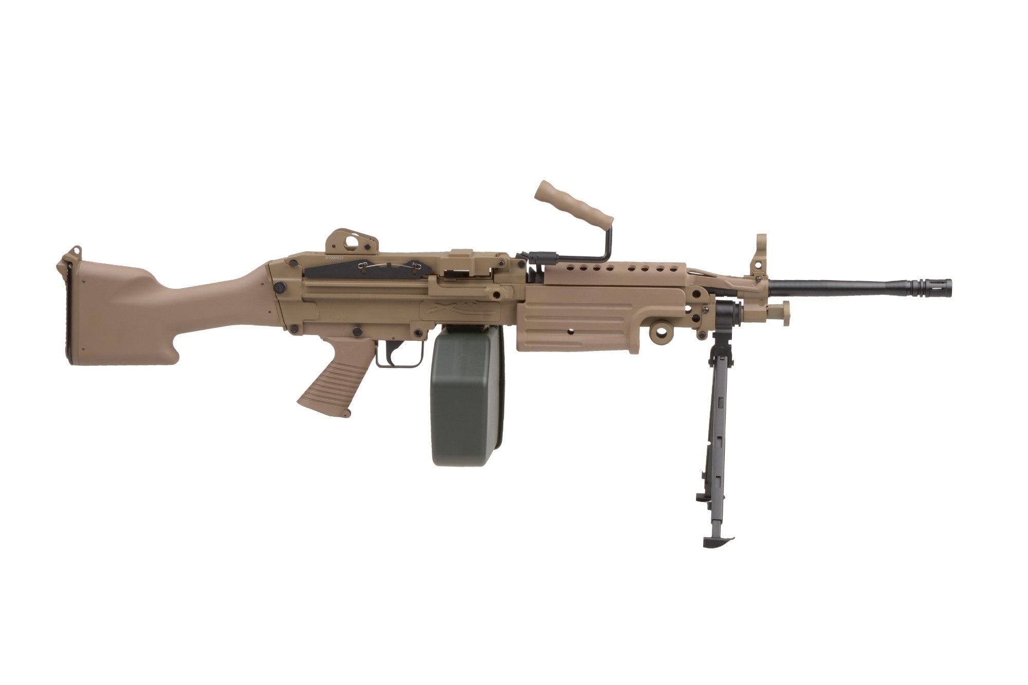 H.M.G. MK2 machine gun replica - tan by A&K on Airsoft Mania Europe