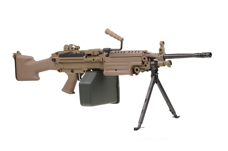 H.M.G. MK2 machine gun replica - tan by A&K on Airsoft Mania Europe