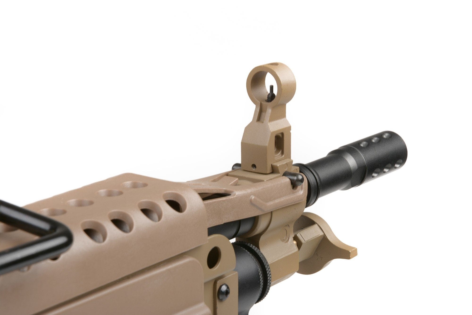 H.M.G. PARA Machinegun replica - tan by A&K on Airsoft Mania Europe