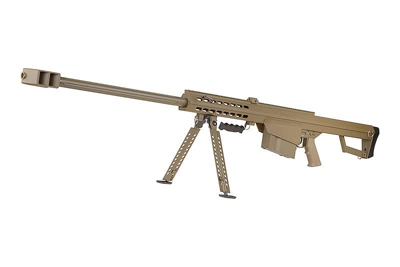 SW-02 Barrett M82 DMR Rifle - Tan