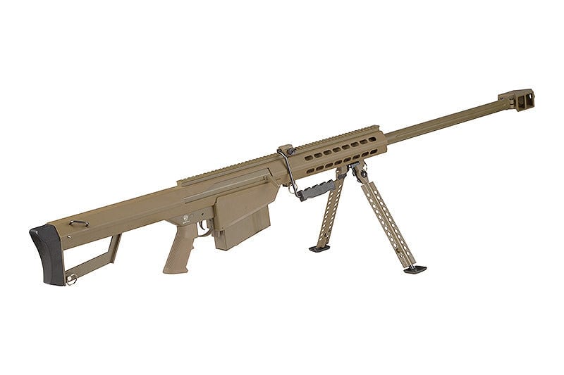 SW-02 Barrett M82 DMR Rifle - Tan