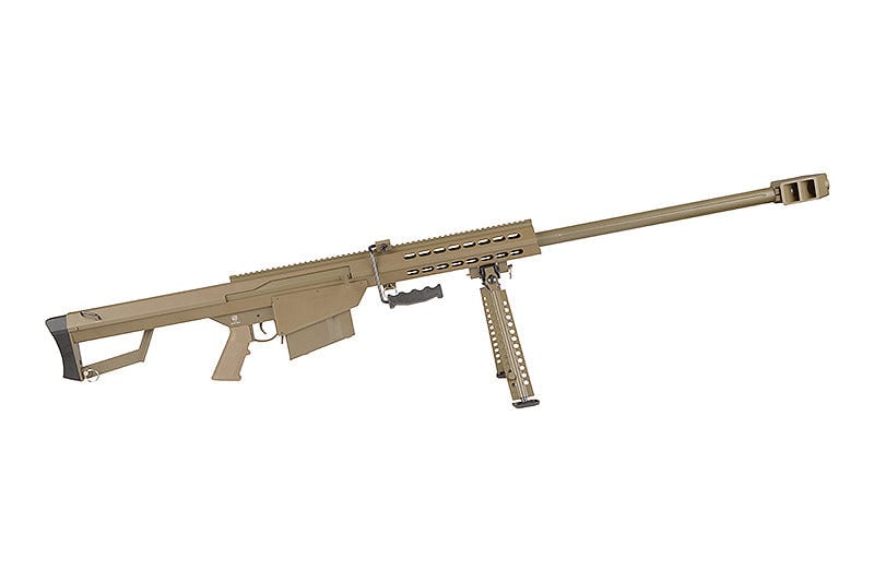 SW-02 Barrett M82 DMR Rifle - Tan