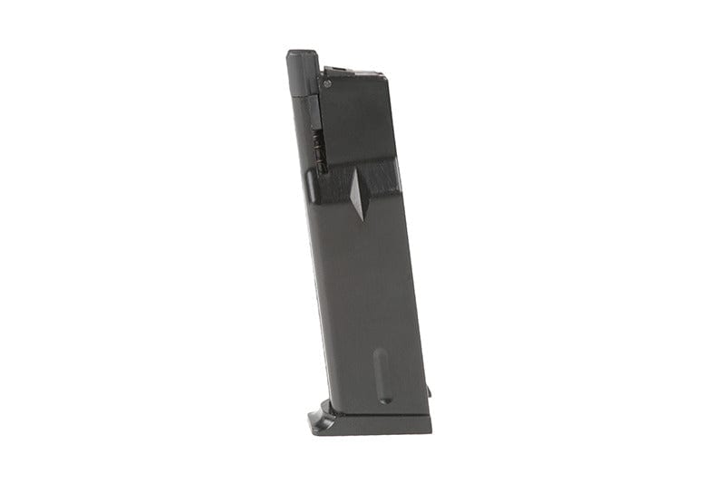 Low-Cap 15 BB Gas Magazine for WE Mak Replicas - Black by WE on Airsoft Mania Europe