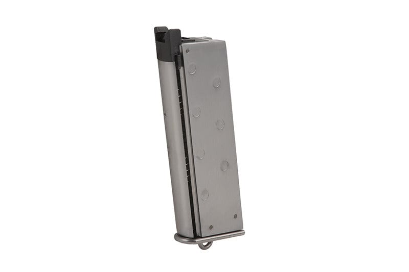 Low-Cap 15 BB Gas Magazine for WE TT33 Replicas - Silver