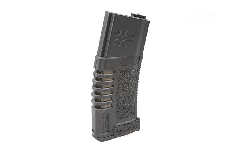 140rd PMG mid-cap magazine for M4/M16 type replicas - black