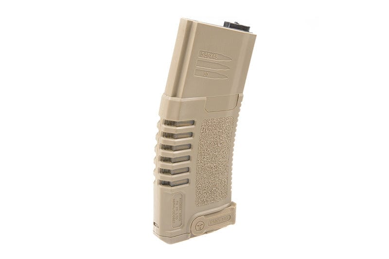 140rd PMG mid-cap magazine for M4/M16 type replicas - dark earth