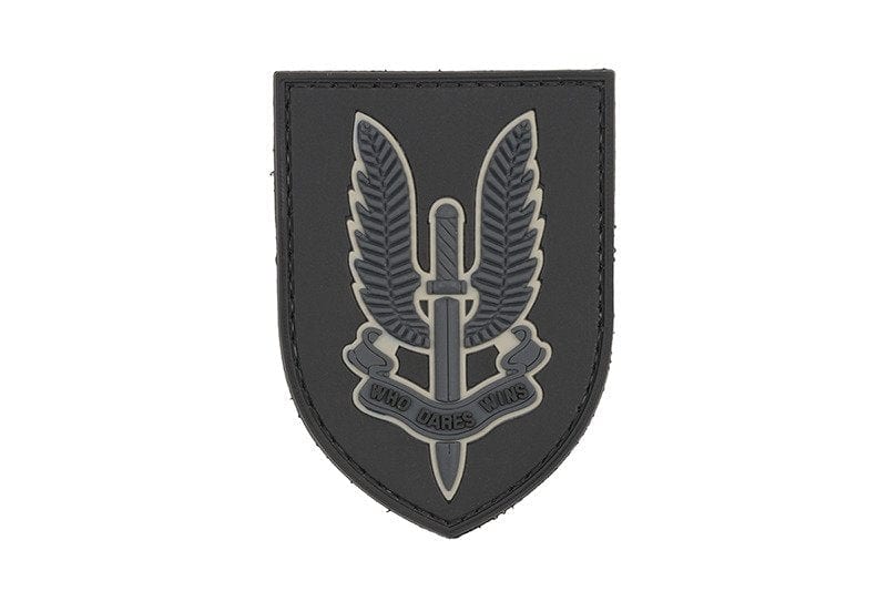 Who Dares Wins - 3D Badge - Black