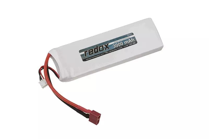 Redox LiPo 3000 mAh 7.4V Battery - 20C