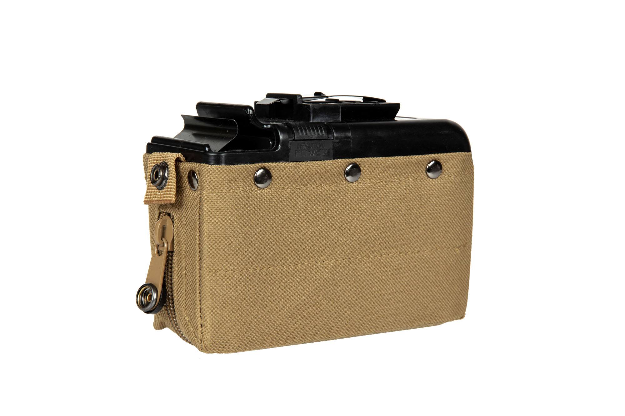 1200 BB Box Magazine For M249 - TAN