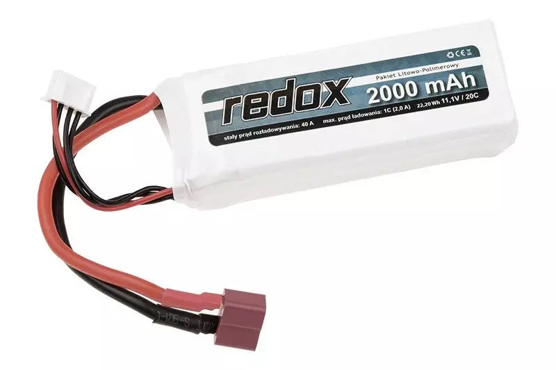 Redox LiPo 2000mAh 11.1V 20C