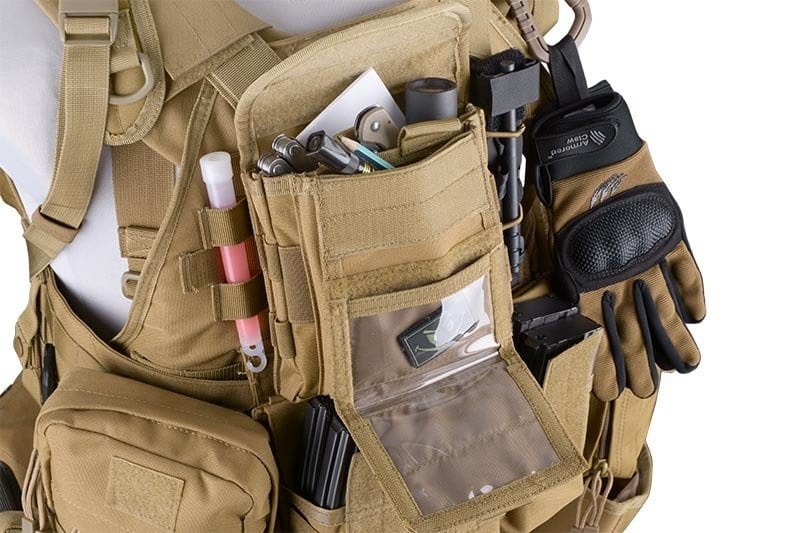 Admin Panel with Map Pouch