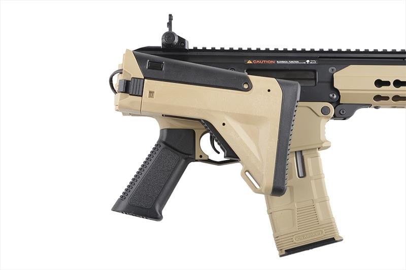 CXP-APE Assault Rifle Replica - Half Tan by ICS on Airsoft Mania Europe