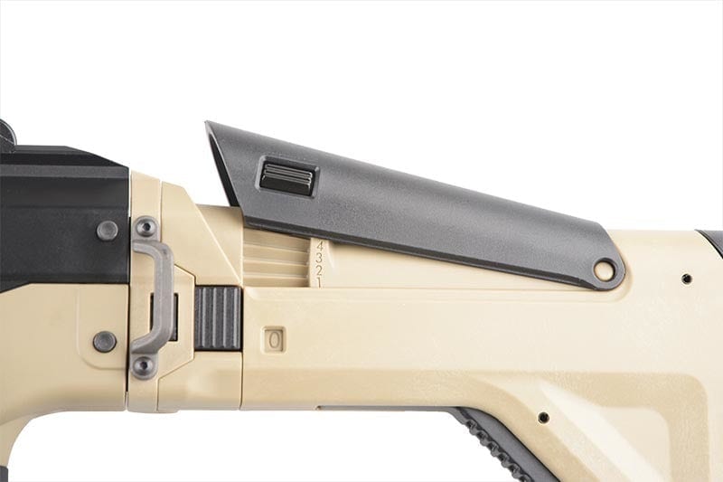 CXP-APE Assault Rifle Replica - Half Tan by ICS on Airsoft Mania Europe