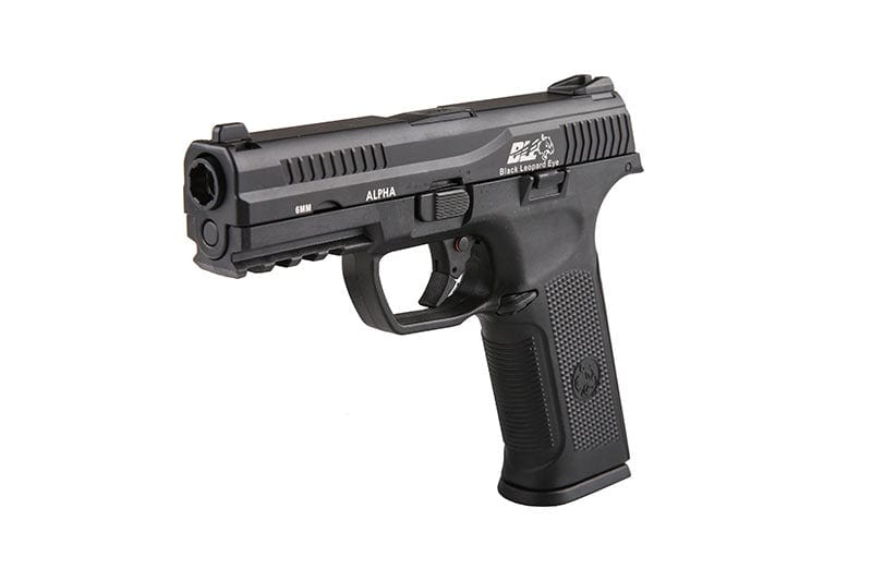 BLE - Alpha Pistol Replica - Black by ICS on Airsoft Mania Europe