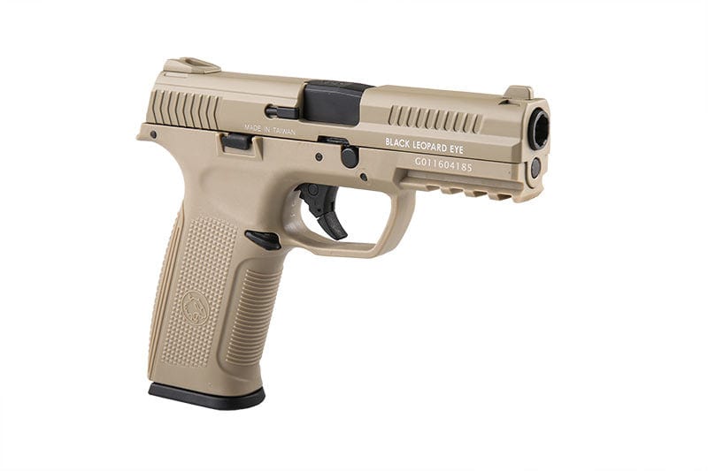 BLE - Alpha Pistol Replica - Tan by ICS on Airsoft Mania Europe