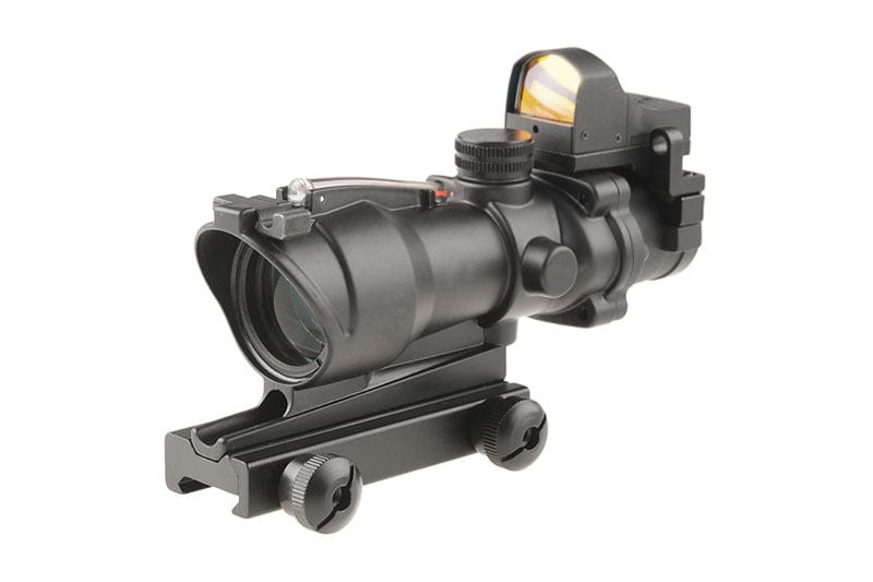 RedFiber 4×32C scope + Micro - black-Theta Optics-Airsoft Mania Europe