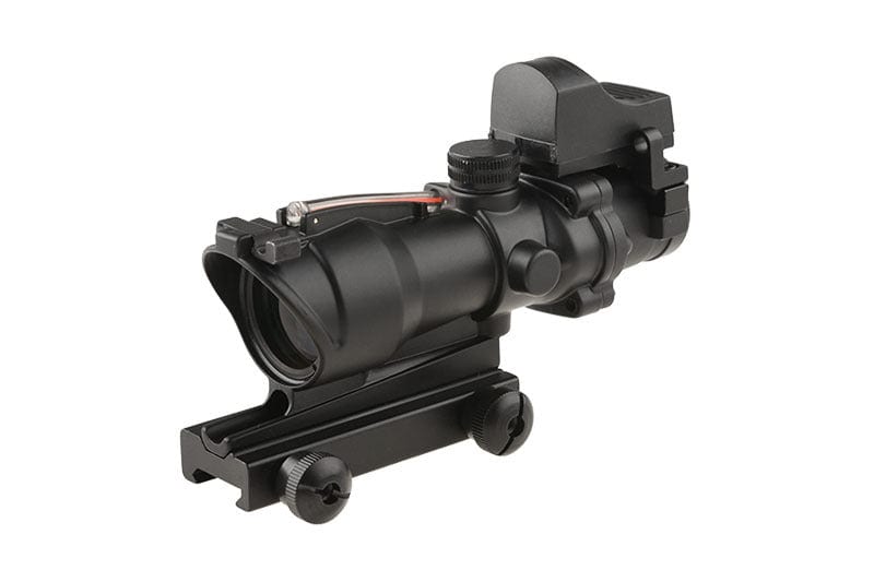 RedFiber 4×32C scope + Micro - black-Theta Optics-Airsoft Mania Europe