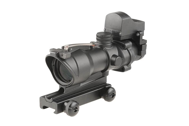 GreenFiber 4×32C scope + Micro - black-Theta Optics-Airsoft Mania Europe