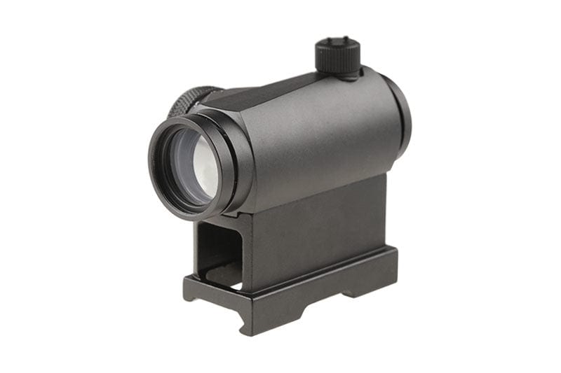 Compact III Reflex Sight Replica (High-Profile + Low-Profile Mounts) - Black-Theta Optics-Airsoft Mania Europe