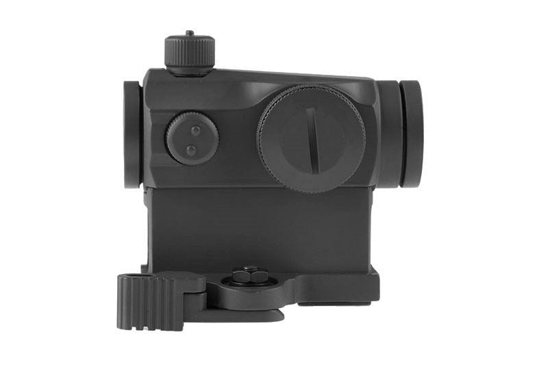 Compact III Reflex Sight Replica (High-Profile + Low-Profile Mounts) - Black-Theta Optics-Airsoft Mania Europe