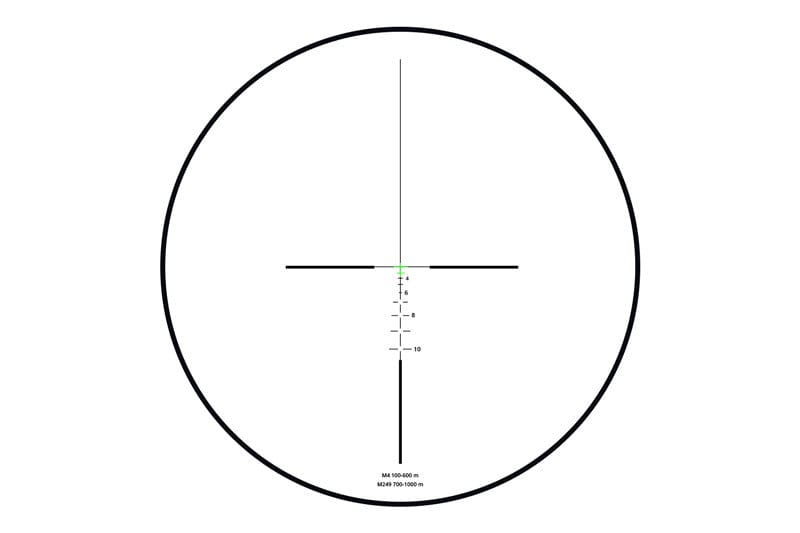 GreenFiber 4×32C scope - black by Theta Optics on Airsoft Mania Europe