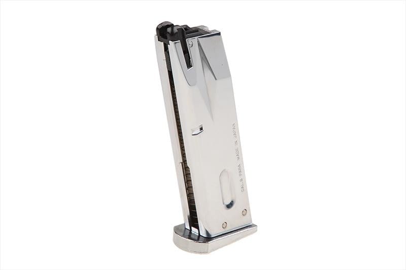 25rd gas magazine for M92F pistol - silver